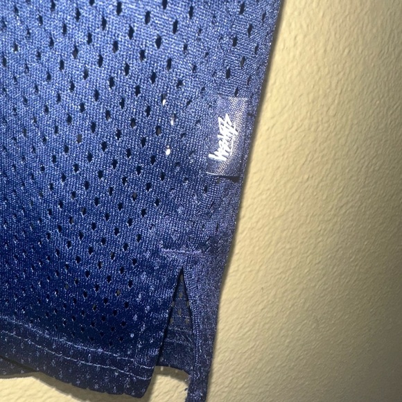 Stüssy RARE Navy/Orange Jersey Mesh Shirt Size XL Excellent Condition! - Picture 4 of 9